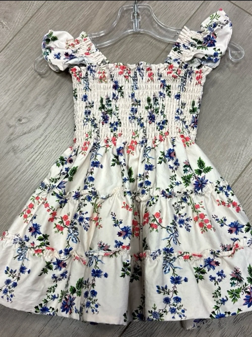 Hill House Ellie nap Floral smocked Dress